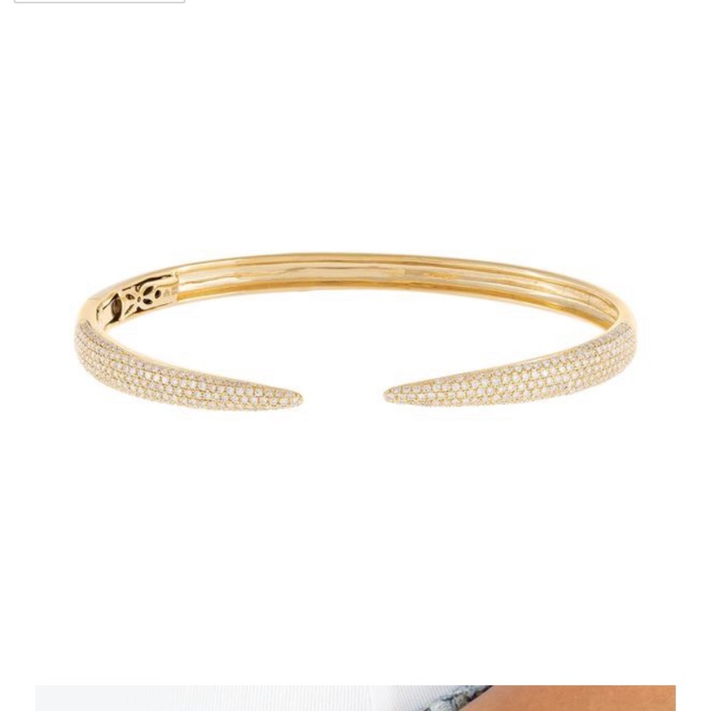 Diamond claw cuff Adinas jewels
